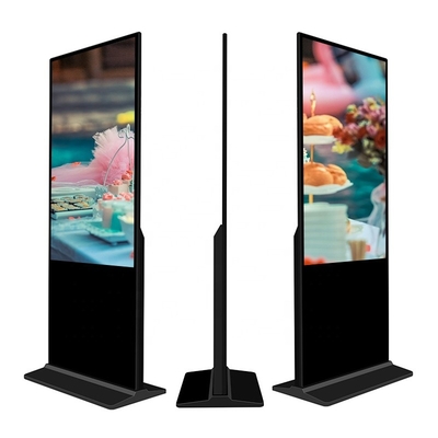 Verticale TV-Touch screenkiosk 4k Binnen de Vertoningshd LCD Signage van de Reclamespeler